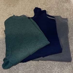 3 Crewnecks